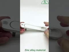 Cận cảnh: Tay nắm cửa sổ trượt kẽm Tay nắm cửa sổ UPVC Dễ dàng lắp đặt