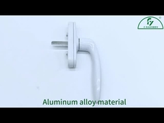 Cận cảnh: Tay nắm cửa sổ lùa UPVC nhôm tùy chỉnh, bền bỉ