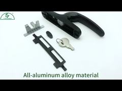 Multi Point nhôm hai điểm khóa tay cầm với Khóa chống oxy hóa