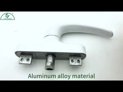 Máy mở cửa sổ bằng nhựa nhôm tay cầm các thiết kế cong với các cạnh mịn