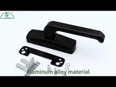 Hình cửa sổ nhôm nhiều điểm khóa tay cầm chống trộm dễ cài đặt