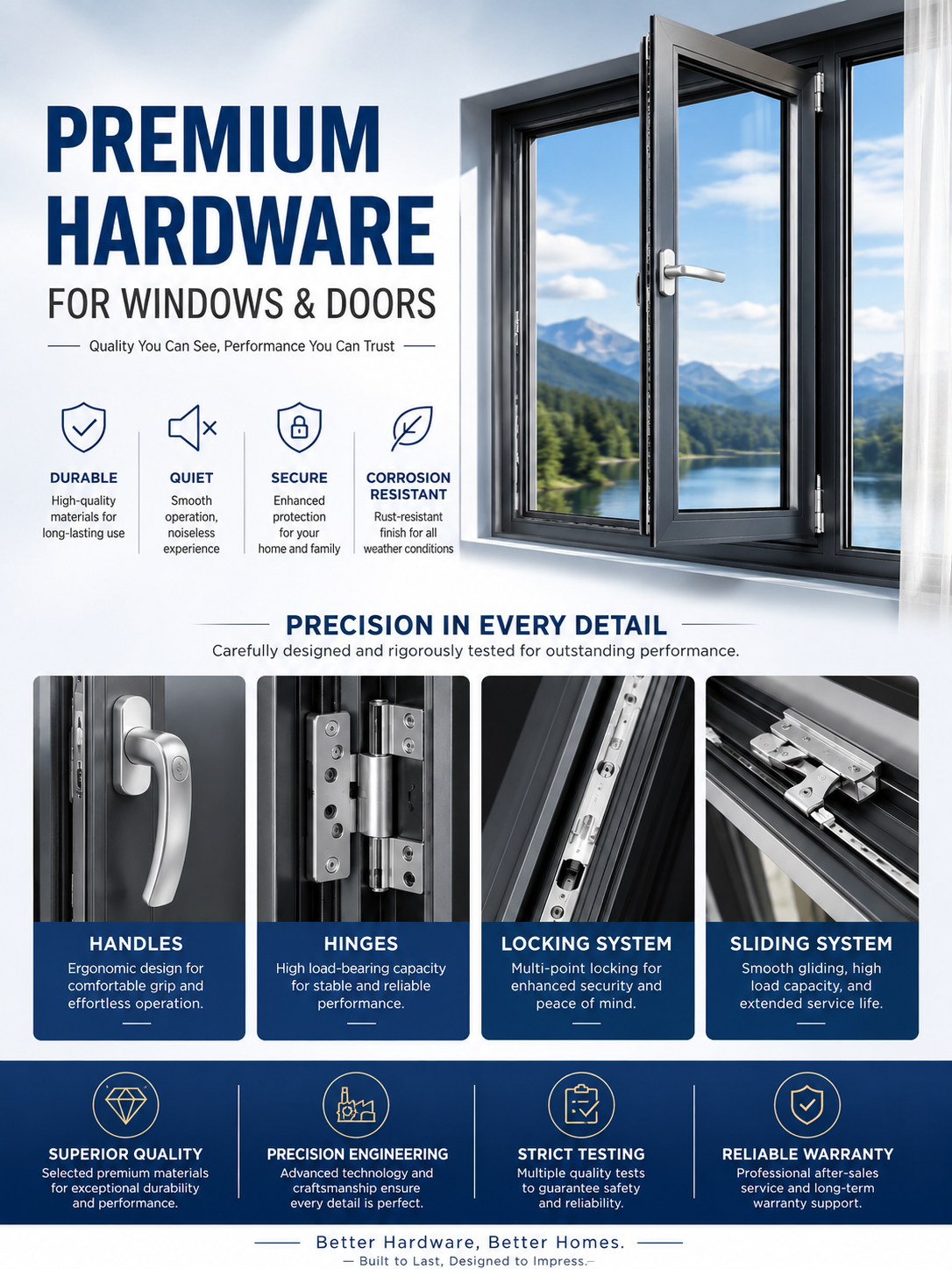最新の企業ブログについて Commercial Window Lock Types for Modern Building Projects