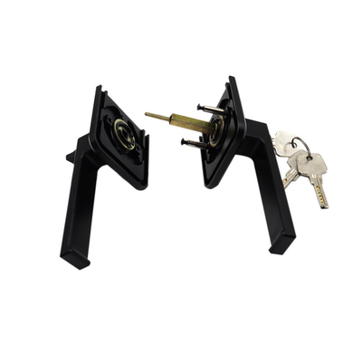 Good price Aluminum Door And Window Hardware Door Lock With Handle Nickel Plated Finish online