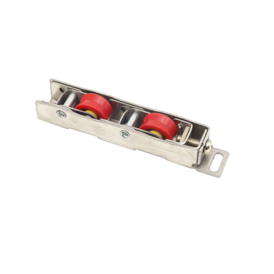 acheter Fermeture à rouleaux à rouleaux de fenêtre coulissante réglable de charge lourde série 60 roue rouge OEM online manufacture