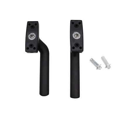 Mua Cửa sổ nhôm với khóa trẻ em & khóa an toàn ẩn thiết kế tay cầm trục vuông online manufacture