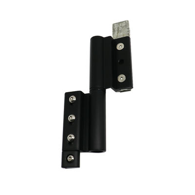 comprar Bisagras de perfil de aluminio negro al por mayor Bisagras de puertas de aluminio online manufacture