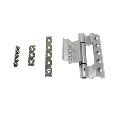 Buy Good Quality Silver Color Aluminum Hinge Use for Window and Door online manufacture