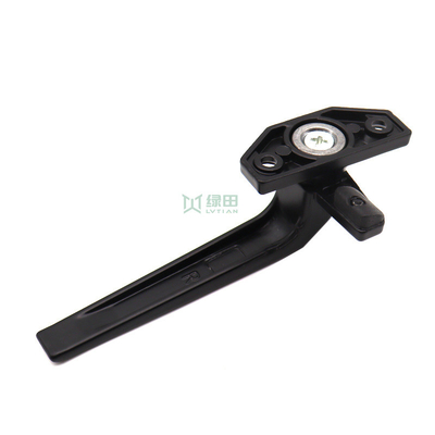 Accessoires pour fenêtres en aluminium alliage à un point alliage de coffrage manche de fenêtre 7 forme