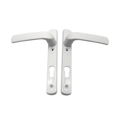Bon prix Fermeture de fenêtre en aluminium lisse avec poignée finition anodisée Couleur blanche en ligne