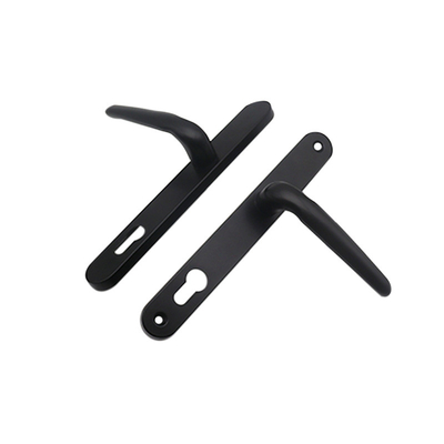 Bon prix OEM Noir à travers la porte et la fenêtre à double face Manches en aluminium à deux côtés en ligne