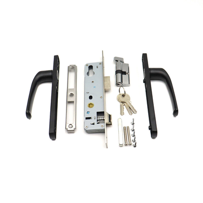 Home Office Poignée de porte à levier en aluminium avec serrure à clé Service OEM ODM