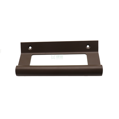 Bon prix Profil en aluminium, poignée de porte coulissante solide de 195 mm, couleur personnalisée en ligne