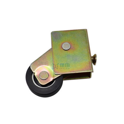 Buen precio Black Plastic Casing Sliding Bearing Wheel Roller en línea