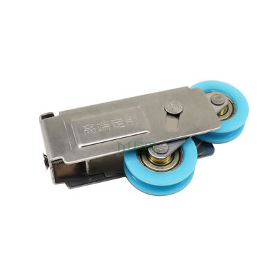 Buen precio Professional Factory Easy to Install Pulley Blue Door Window Pulley en línea